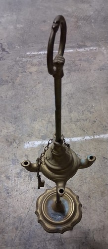 Lampada olio antica in - ad,