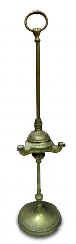 Antica lucerna lampada olio - lampada,