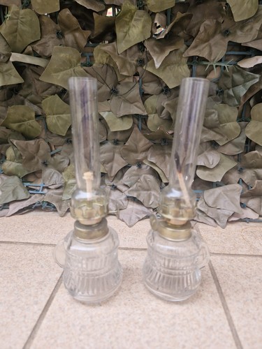 Coppia mini lampade olio - lampade,