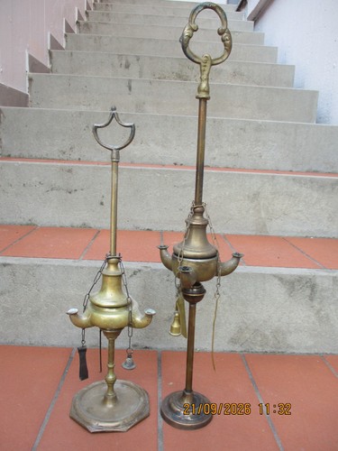 Interessante antiche lampade - antiche,