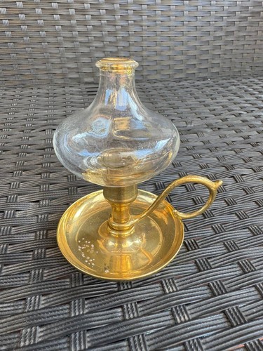 Lampada olio vittoriana in - olio,