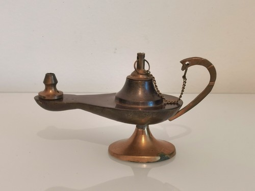 Lampada olio ottone - olio,