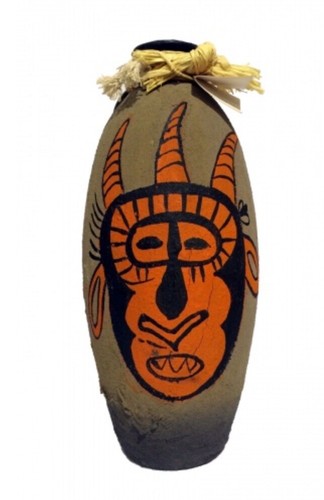 Lampada olio terracotta - lampada,