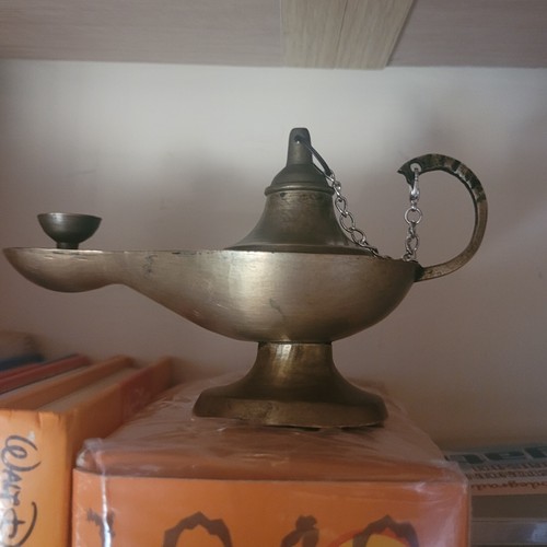 Antica lampada olio - antica,