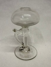 Antica lampada ad olio d'epoca