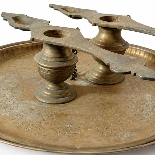 Rara coppia antiche lampade - coppia,