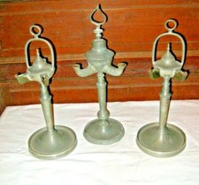 TRITTICO DI ANTICHE LUCERNE -