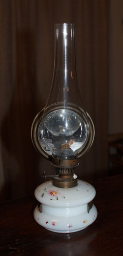 Antica lampada lume olio - antica,
