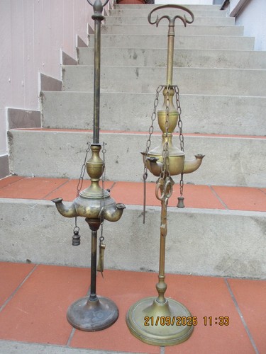 Interessante antiche lampade - antiche,